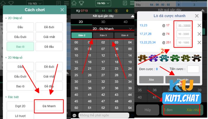 Cược số đá tại ku11